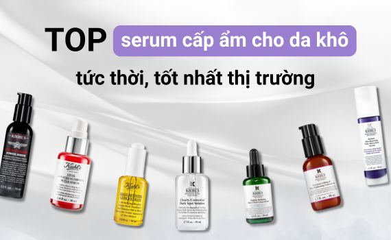 Hình ảnh minh họa về serum cấp ẩm cho da khô